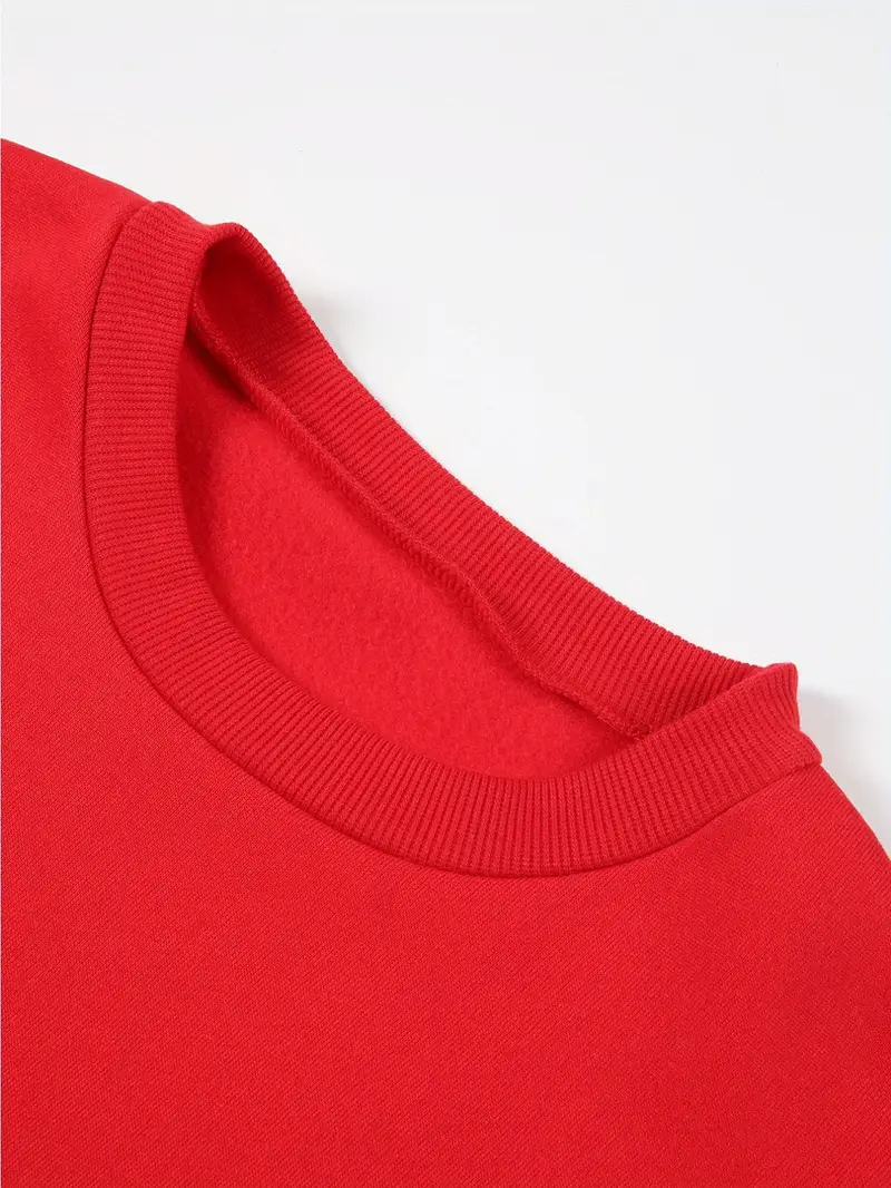 Yeni Çizgi Kadın Yüz Baskılı 100% Polyester Sıcak Astarlı Rahat Örgü Kumaş ile, Bahar ve Sonbahar Modası Kadın Sweatshirt