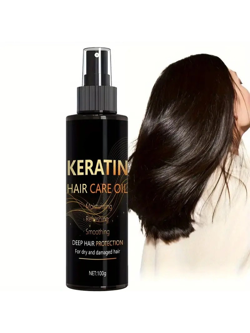 Kuru Saçlar İçin Nemlendirici ve Esneklik Artırıcı Keratin Saç Bakım Spreyi