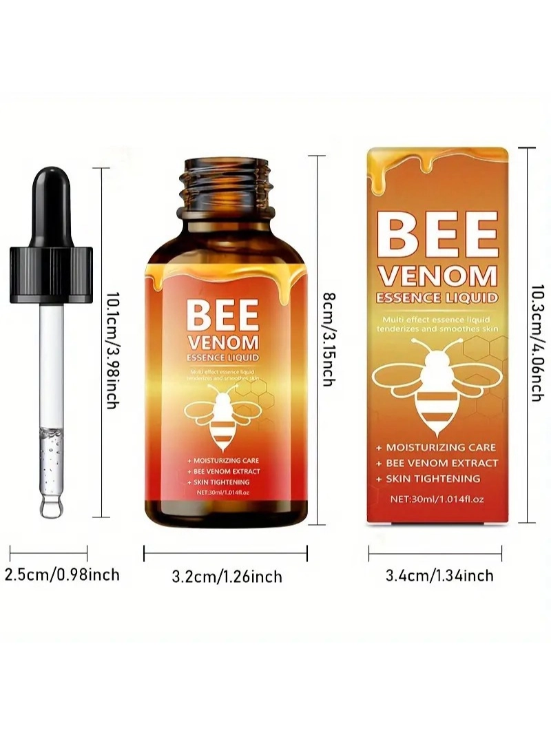 30ml Arı Esansı Güçlü Nemlendirme Özelliği Sıkılaştırıcı ve Nemlendirici Vücut Eller ve Saç Masajı İçin Kullanılabilir