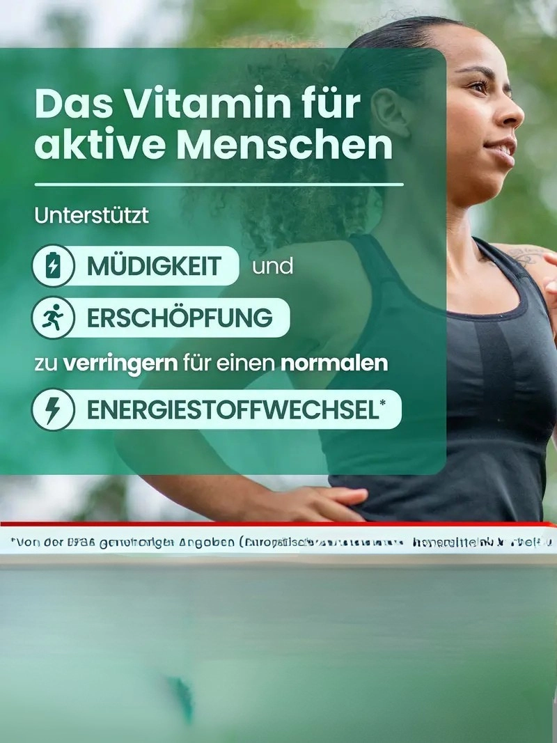 1000mcg Vegan B12 Vitamini Günlük 1 Adet (15+ Ay İçin), Enerji, Yorgunluk ve Bağışıklık Sistemi İçin, Yüksek Kalite Sianokobalamin, GDO’suz