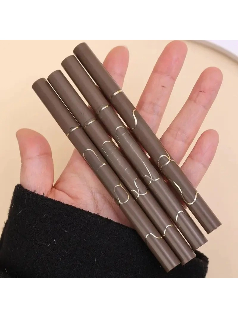 Ultra ince Sıvı eyeliner uzun süre kalıcı, suya dayanıklı ince uçlu kirpikleri yapıştırmaz hızlı kuruyan göz kalemi