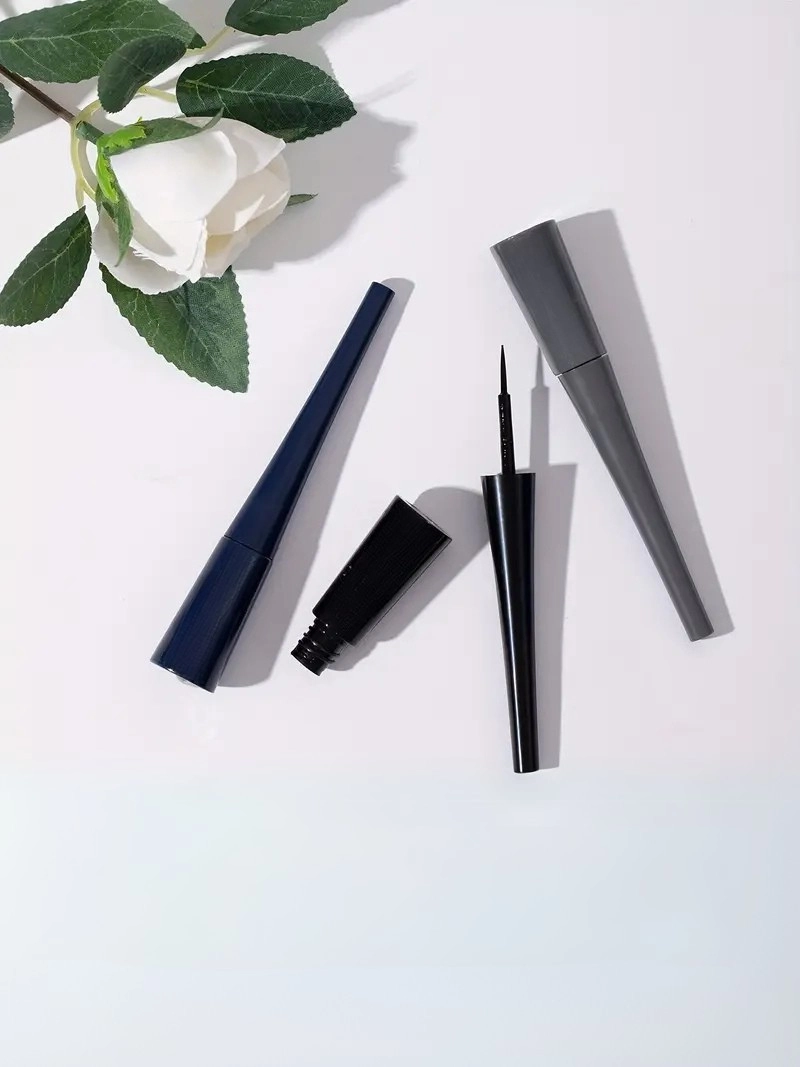 Ultra İnce Su ve Ter Geçirmez Eyeliner Üçlü Set Hızlı Kuruma Özelliği Silinmez Sert Uçlu Göz Kalemi