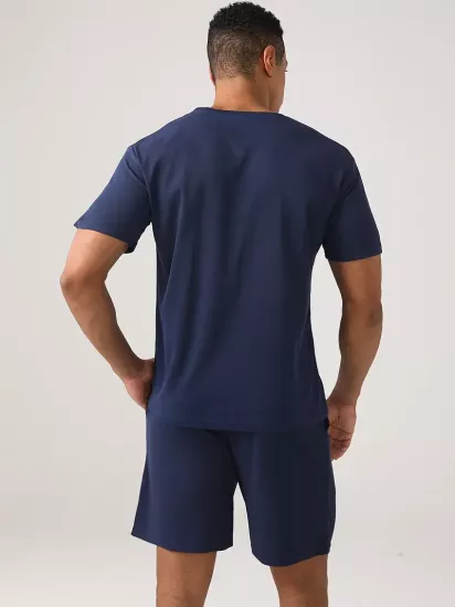 Rahat Baskılı Üç Mevsim Spor Takımı Grafik ve Harf Tasarımı ile 2 Parça Set Polyester Kumaş Hafif Esnek
