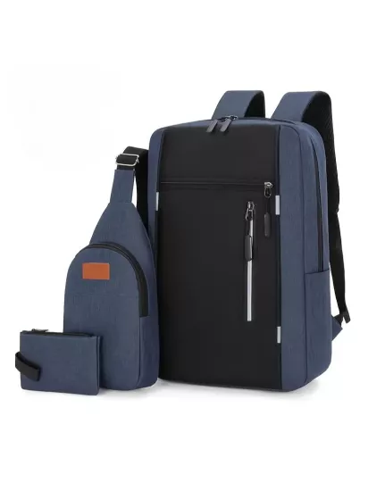 Oxford Kumaş Mini Çanta ve Cüzdan Takım Şık ve Rahat Kadın Laptop Çantası