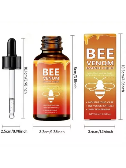 30ml Arı Esansı Güçlü Nemlendirme Özelliği Sıkılaştırıcı ve Nemlendirici Vücut Eller ve Saç Masajı İçin Kullanılabilir