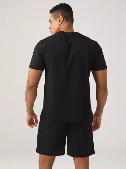 Rahat Baskılı Üç Mevsim Spor Takımı Grafik ve Harf Tasarımı ile 2 Parça Set Polyester Kumaş Hafif Esnek
